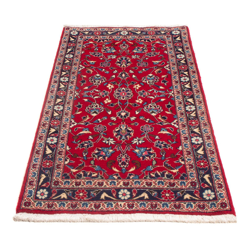 Alfombra persa - Keshan - 153 x 70 cm - rojo