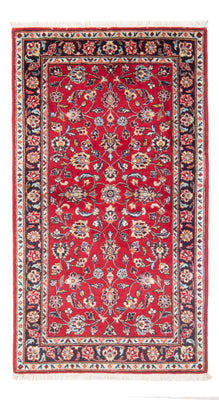 Alfombra persa - Keshan - 138 x 70 cm - rojo