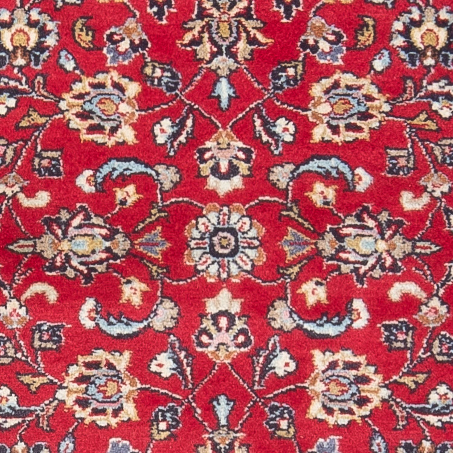 Alfombra persa - Keshan - 138 x 70 cm - rojo