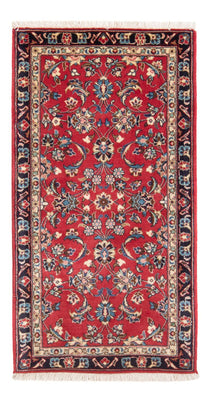 Alfombra persa - Keshan - 140 x 68 cm - rojo