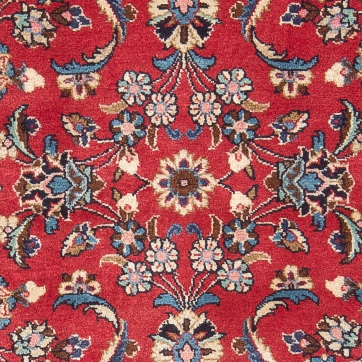 Alfombra persa - Keshan - 140 x 68 cm - rojo