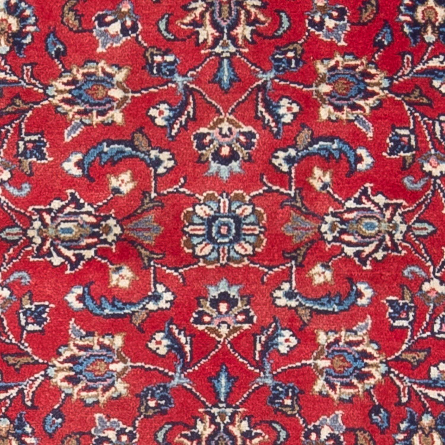 Alfombra persa - Keshan - 130 x 70 cm - rojo