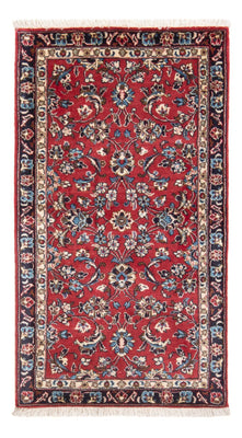 Alfombra persa - Keshan - 133 x 70 cm - rojo