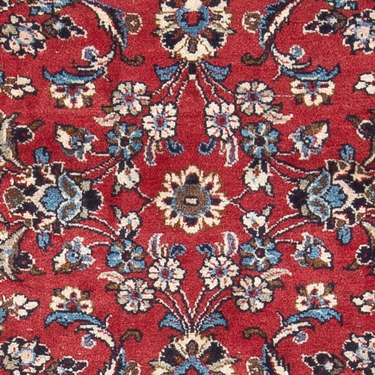 Alfombra persa - Keshan - 133 x 70 cm - rojo