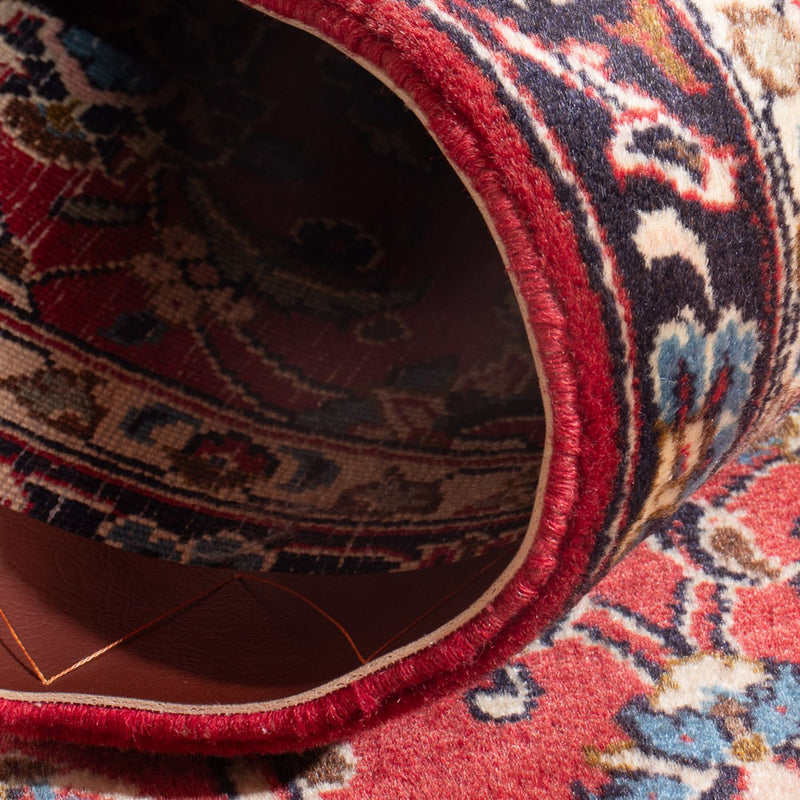Alfombra persa - Keshan - 133 x 70 cm - rojo