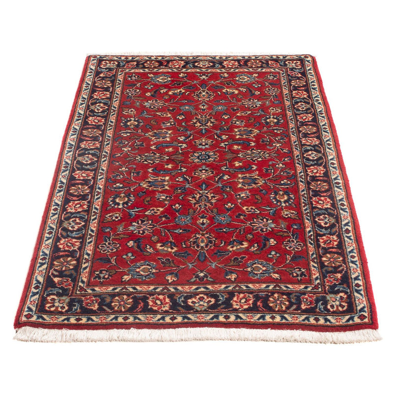 Alfombra persa - Keshan - 126 x 70 cm - rojo