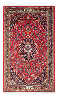Alfombra persa - Keshan - 127 x 67 cm - rojo