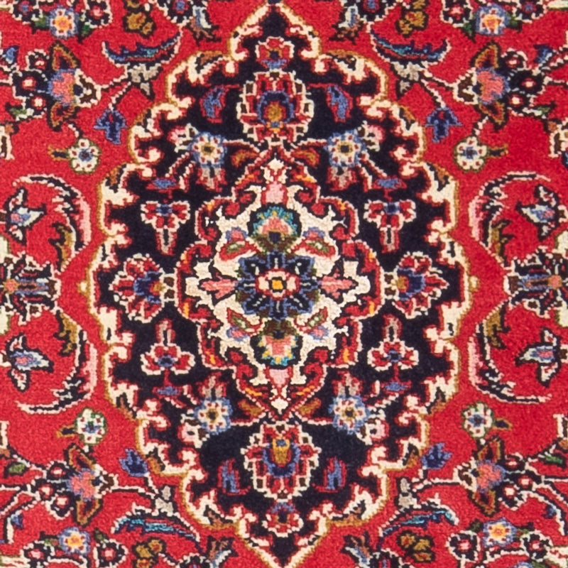 Alfombra persa - Keshan - 127 x 67 cm - rojo
