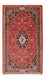 Alfombra persa - Keshan - 127 x 65 cm - rojo