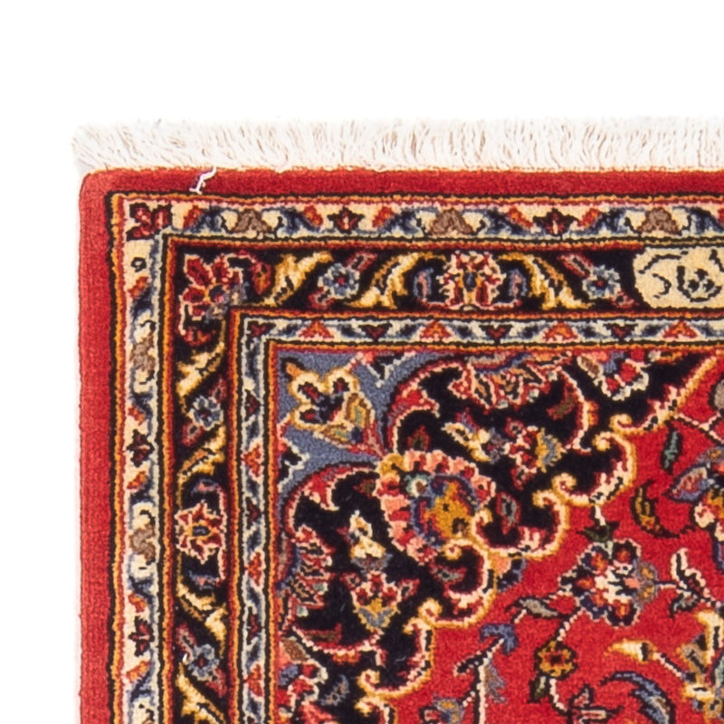 Alfombra persa - Keshan - 127 x 65 cm - rojo