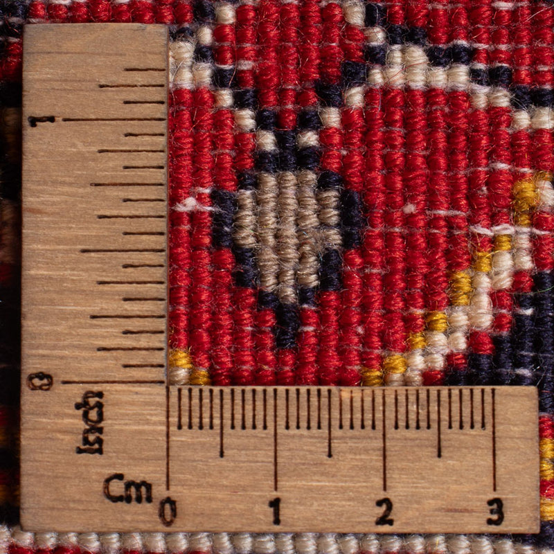 Alfombra persa - Keshan - 127 x 65 cm - rojo
