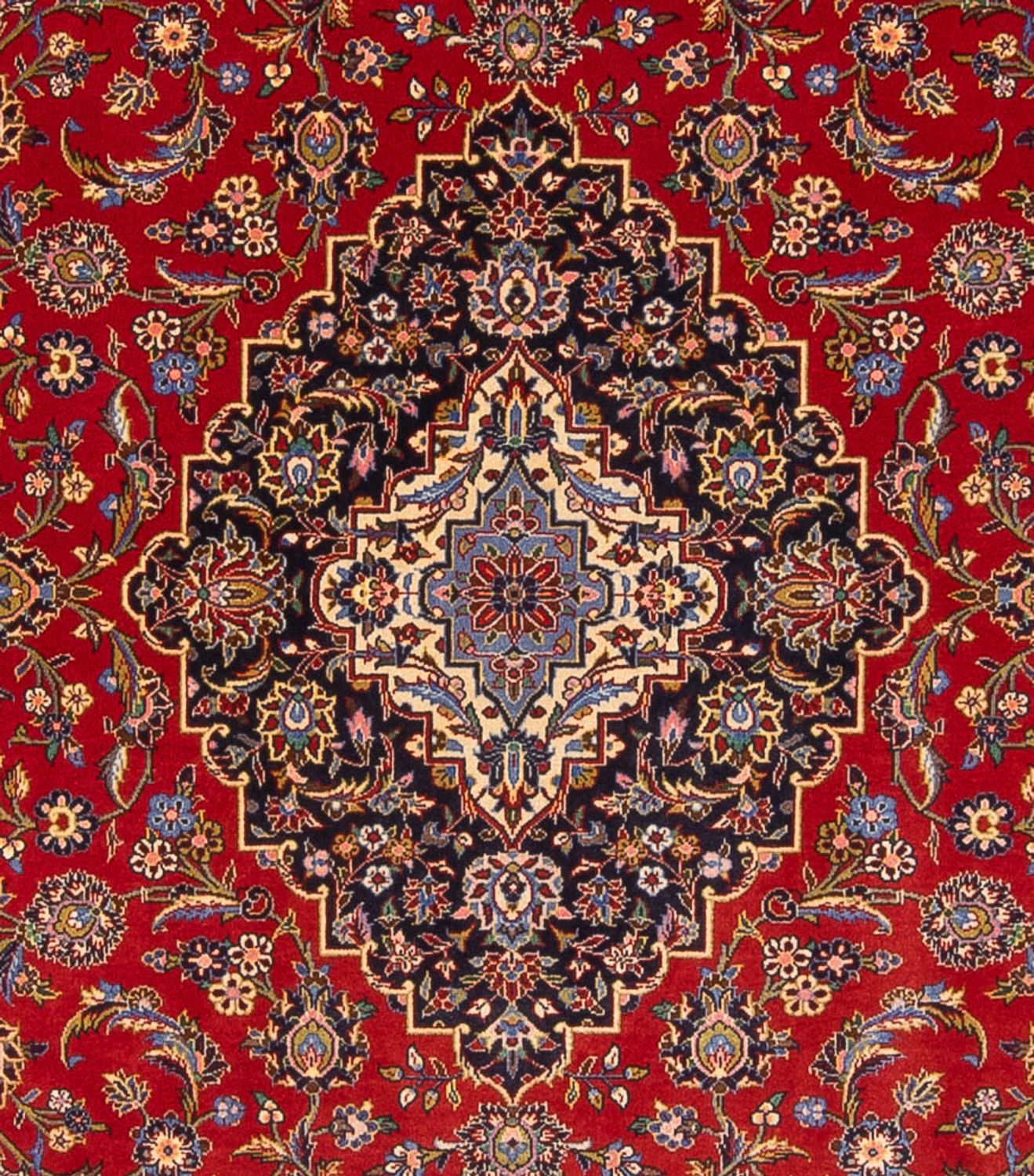 Alfombra persa - Keshan - 336 x 234 cm - rojo