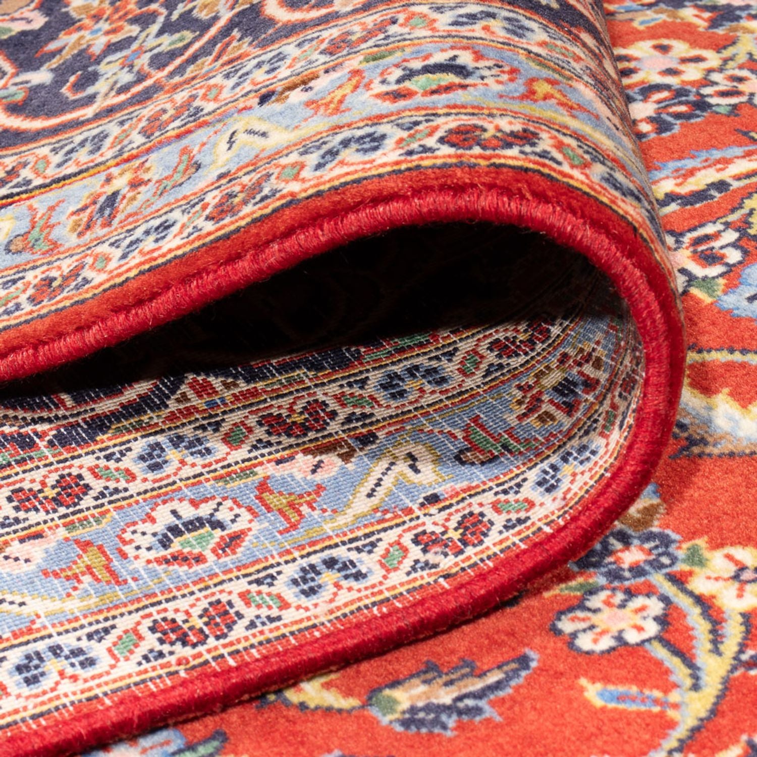 Alfombra persa - Keshan - 336 x 234 cm - rojo