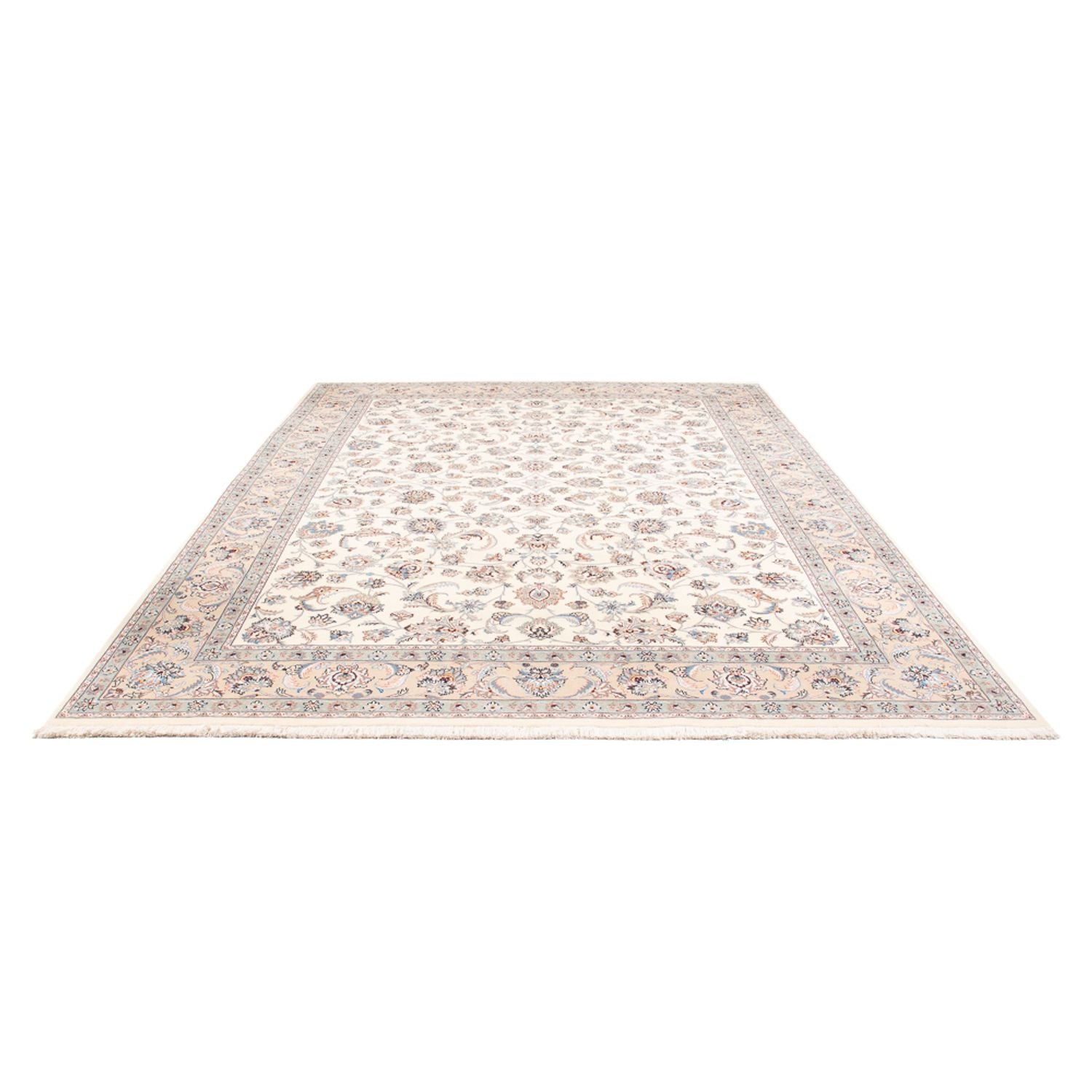 Alfombra persa - Clásica - Real - 338 x 247 cm - crema