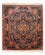 Alfombra persa - Nómada - 90 x 75 cm - azul