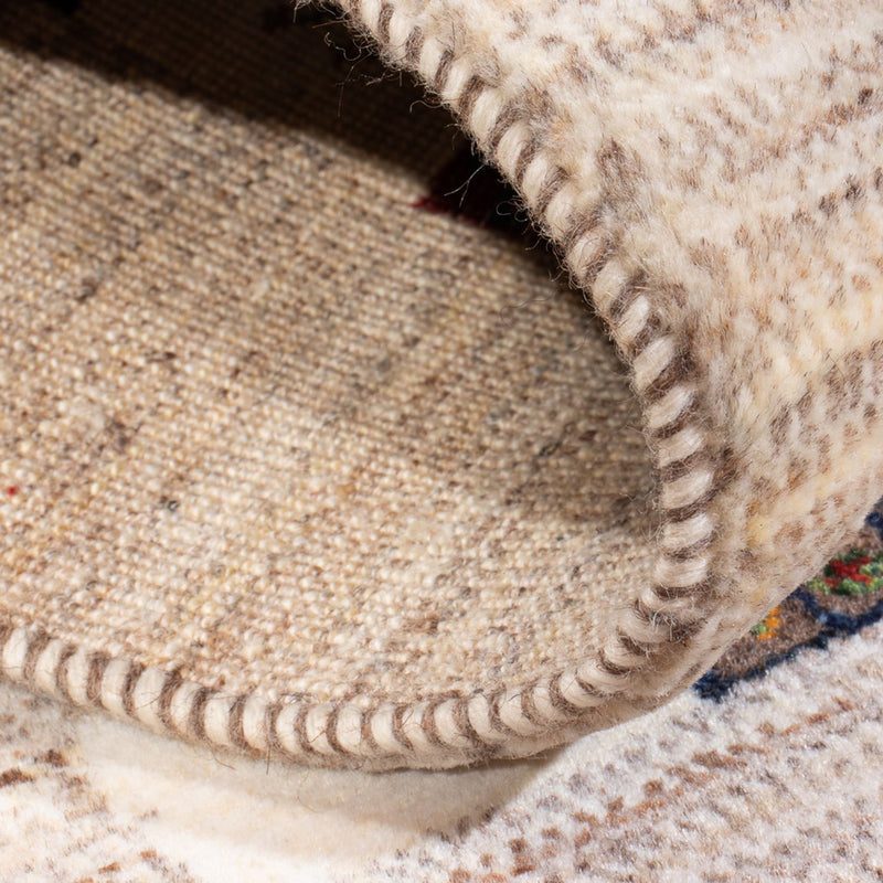 Alfombra Gabbeh - Loribaft Persa - 132 x 78 cm - multicolor