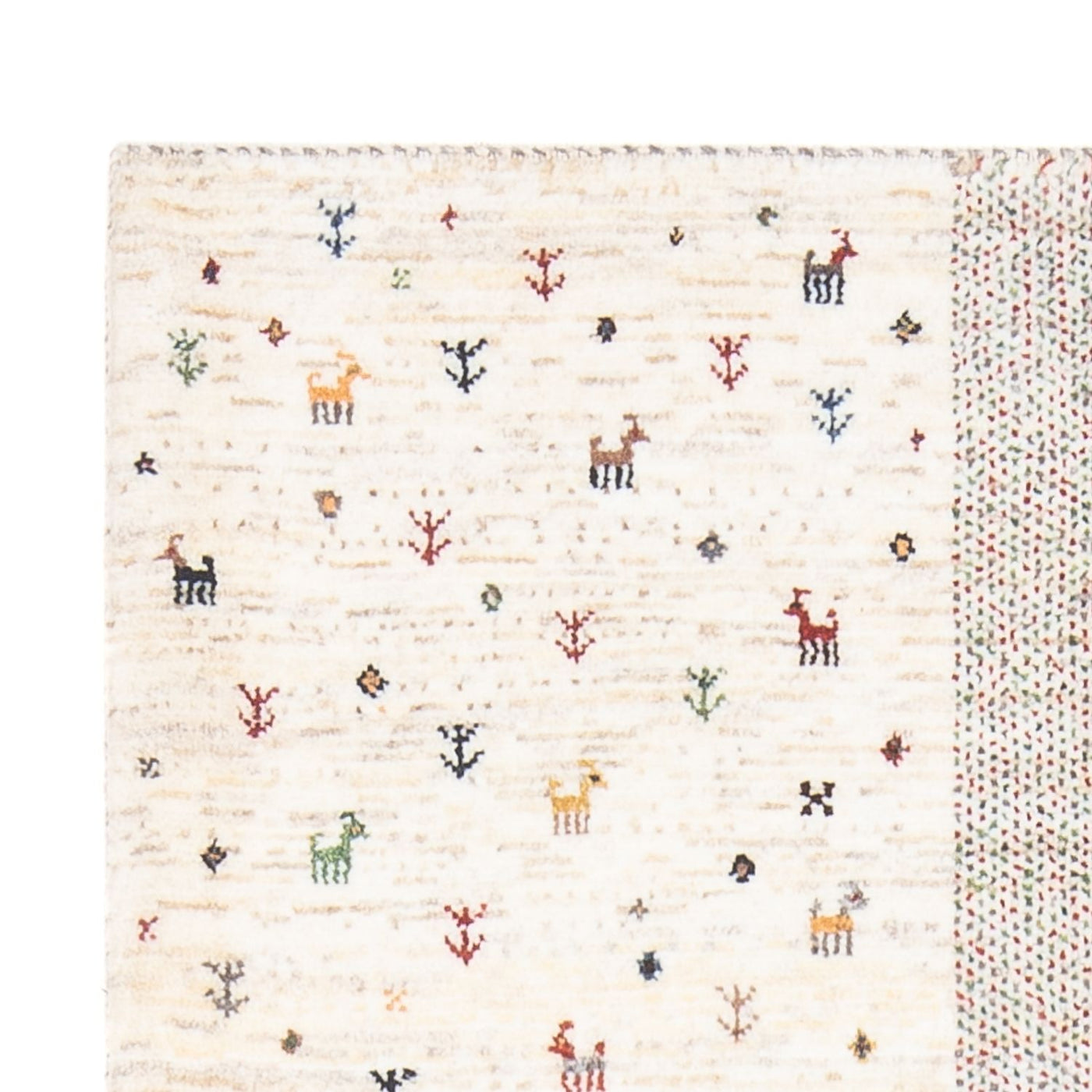 Loribaft Alfombra 128x86cm - Perserteppich Wollteppich