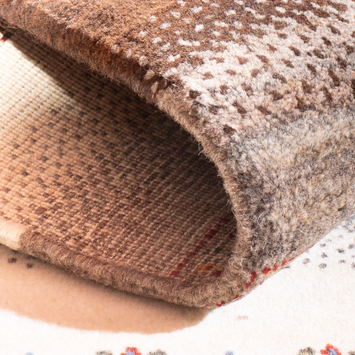 Alfombra Gabbeh - Loribaft Persa - 123 x 83 cm - multicolor