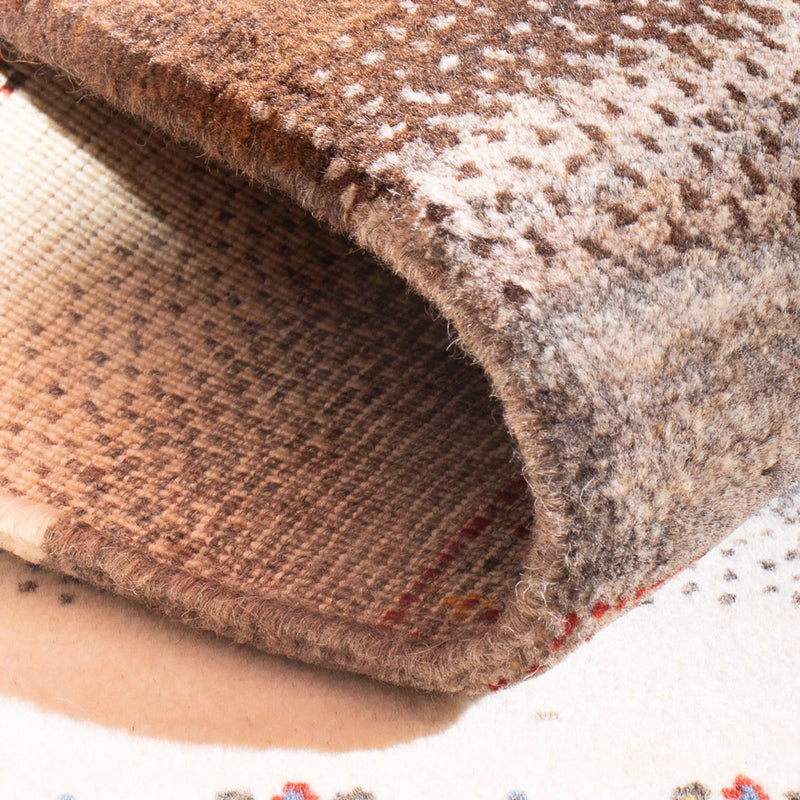 Alfombra Gabbeh - Loribaft Persa - 123 x 83 cm - multicolor