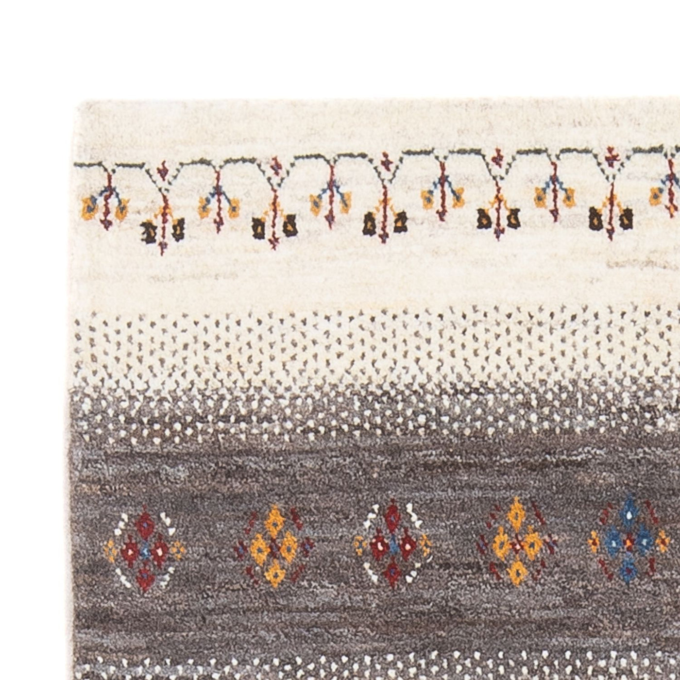 Alfombra Gabbeh - Loribaft Persa - 124 x 82 cm - multicolor