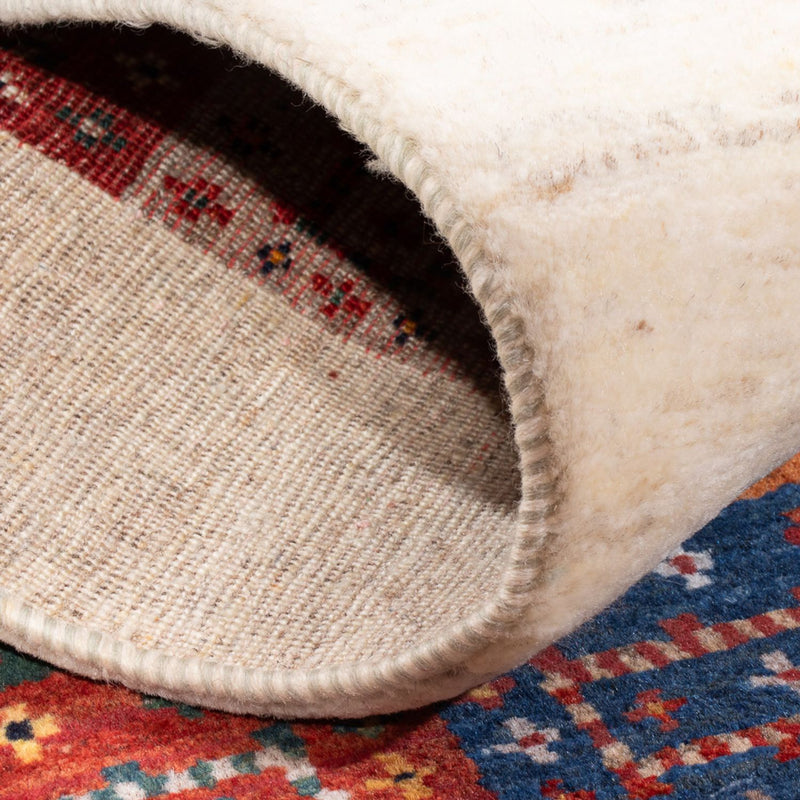 Alfombra Gabbeh - Loribaft Persa - 136 x 85 cm - multicolor