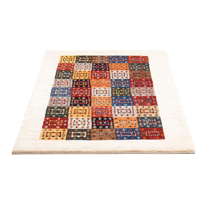 Alfombra Gabbeh - Loribaft Persa - 136 x 85 cm - multicolor