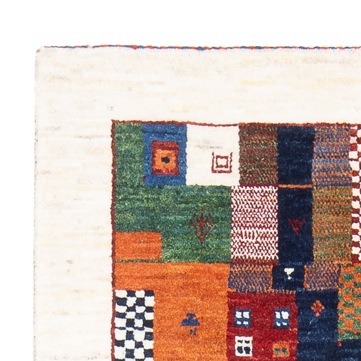 Loribaft Alfombra 83x126cm - Perserteppich Wollteppich