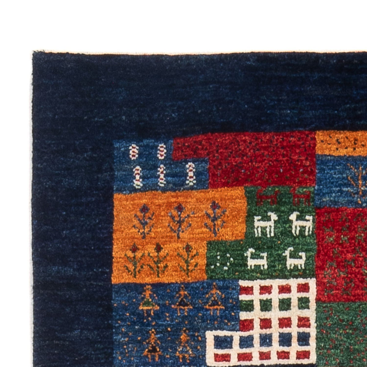 Loribaft Alfombra 83x129cm - Perserteppich Wollteppich