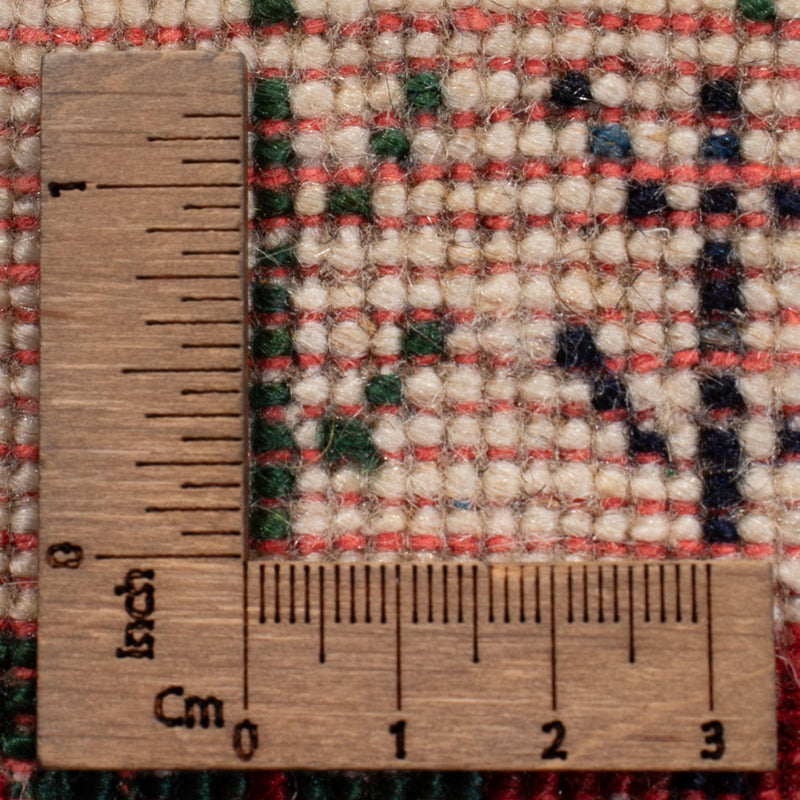 Alfombra Gabbeh - Loribaft Persa - 129 x 83 cm - multicolor