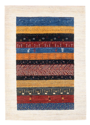 Alfombra Gabbeh - Loribaft Persa - 135 x 87 cm - multicolor