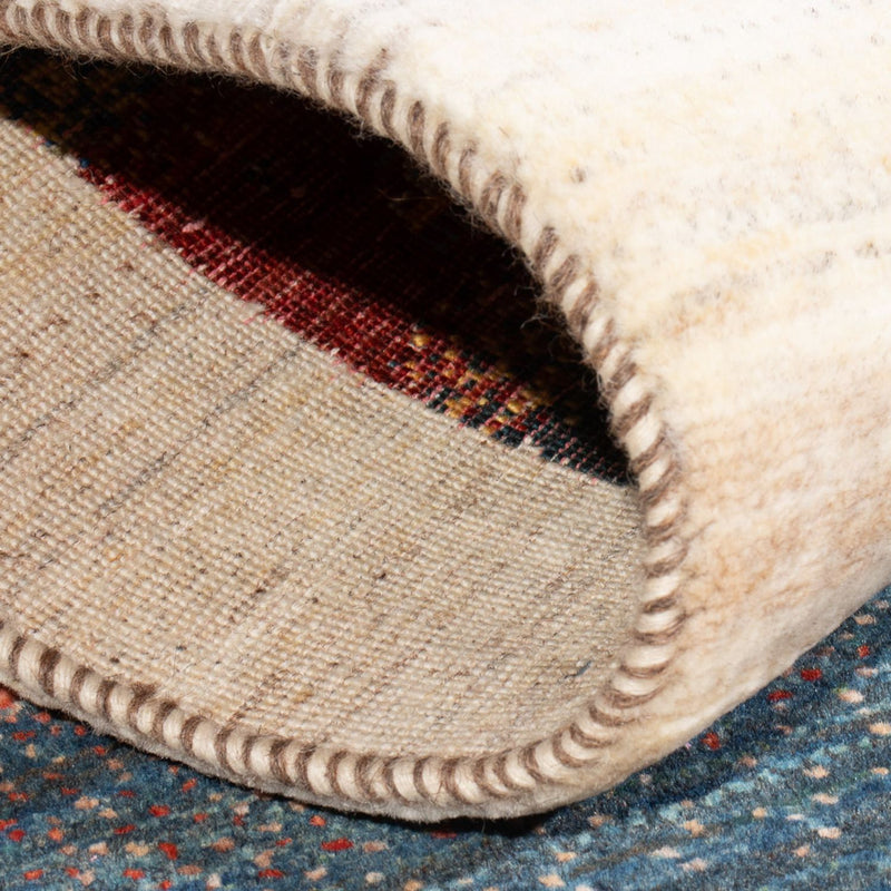 Alfombra Gabbeh - Loribaft Persa - 130 x 80 cm - multicolor