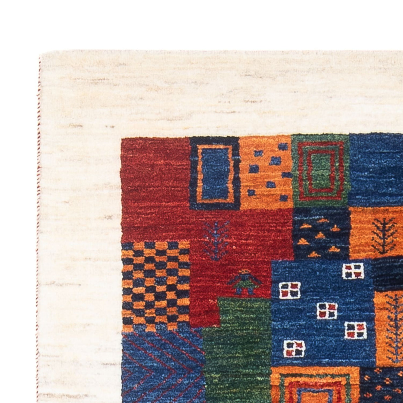 Loribaft Alfombra 132x86cm - Perserteppich Wollteppich
