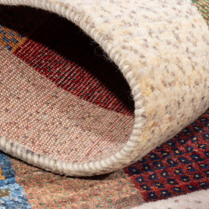 Alfombra Gabbeh - Loribaft Persa - 134 x 82 cm - multicolor