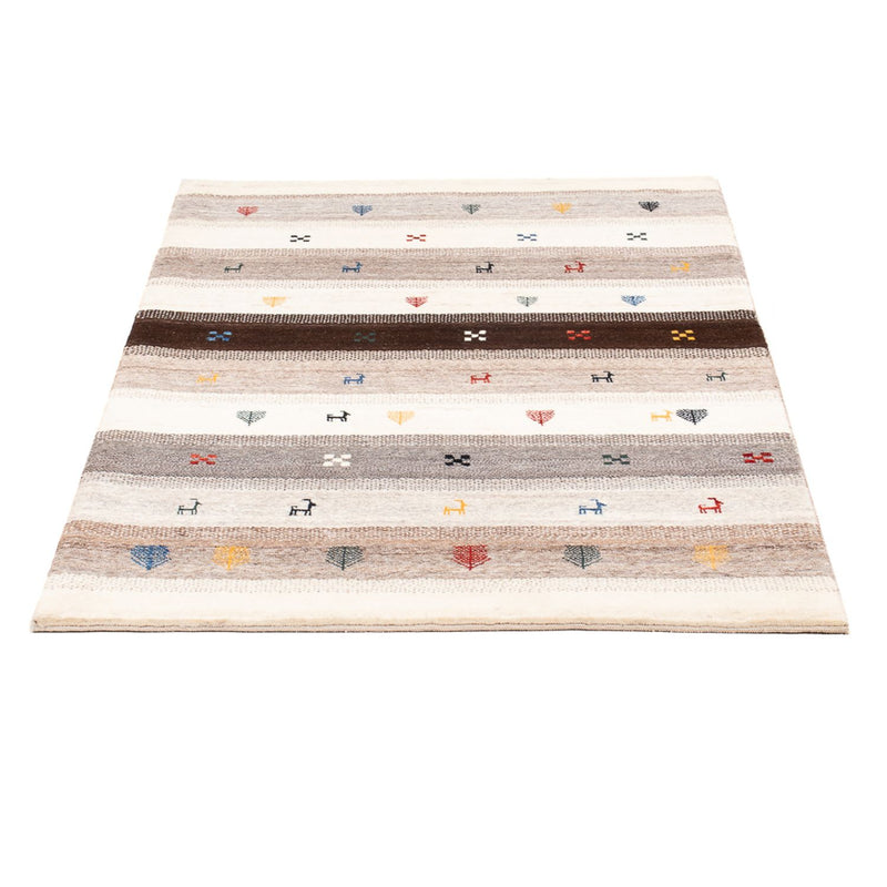 Alfombra Gabbeh - Loribaft Persa - 130 x 85 cm - multicolor