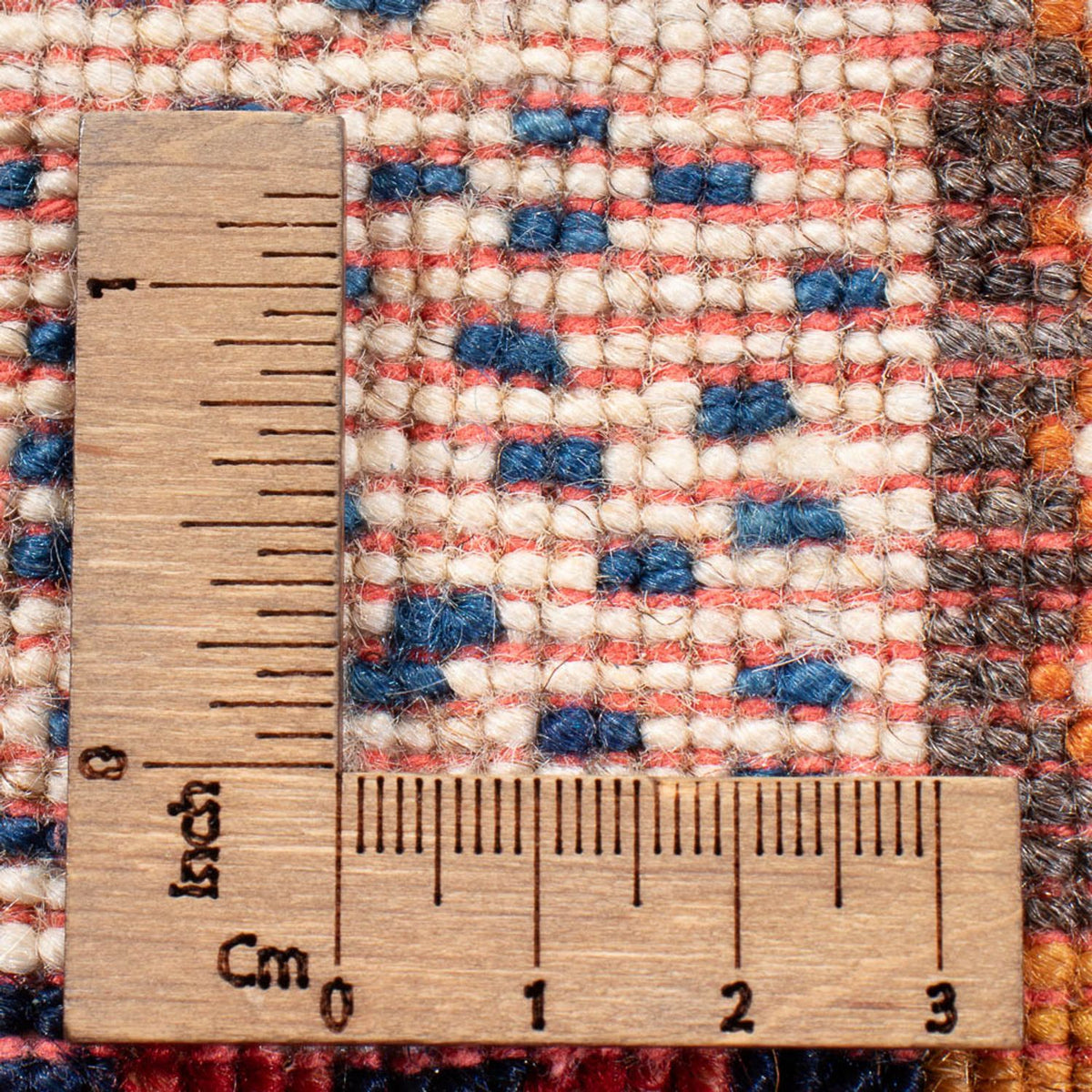 Alfombra Gabbeh - Loribaft Persa - 129 x 78 cm - multicolor