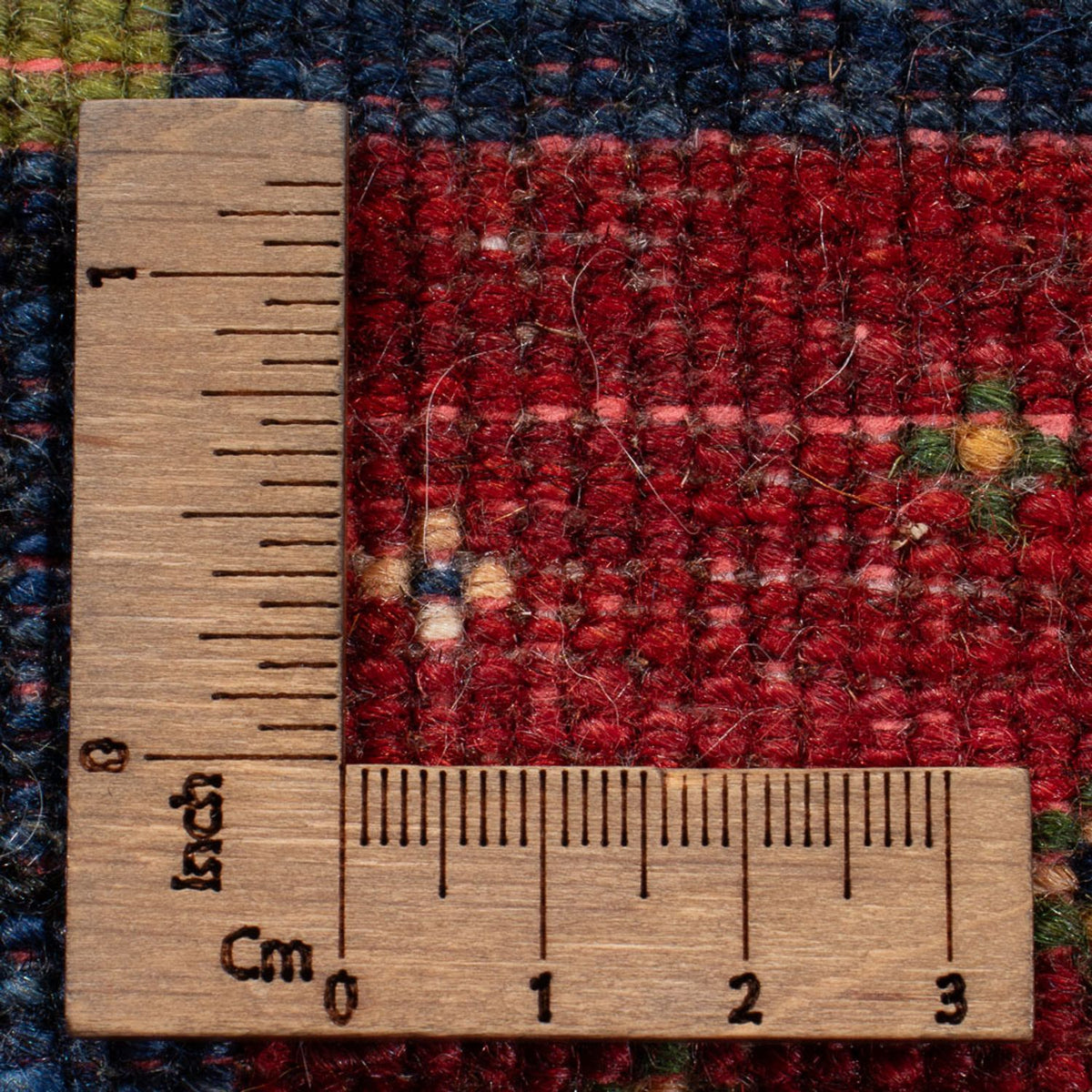 Alfombra Gabbeh - Loribaft Persa - 131 x 86 cm - multicolor