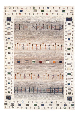 Alfombra Gabbeh - Loribaft Persa - 134 x 86 cm - multicolor