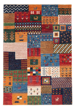 Alfombra Gabbeh - Loribaft Persa - 130 x 82 cm - multicolor