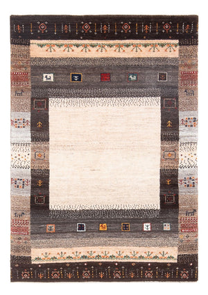 Alfombra Gabbeh - Loribaft Persa - 121 x 80 cm - multicolor