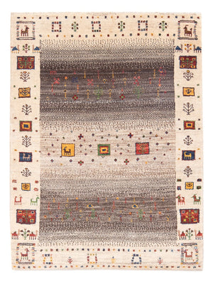 Alfombra Gabbeh - Loribaft Persa - 123 x 86 cm - multicolor
