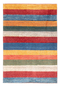 Alfombra Gabbeh - Loribaft Persa - 129 x 87 cm - multicolor