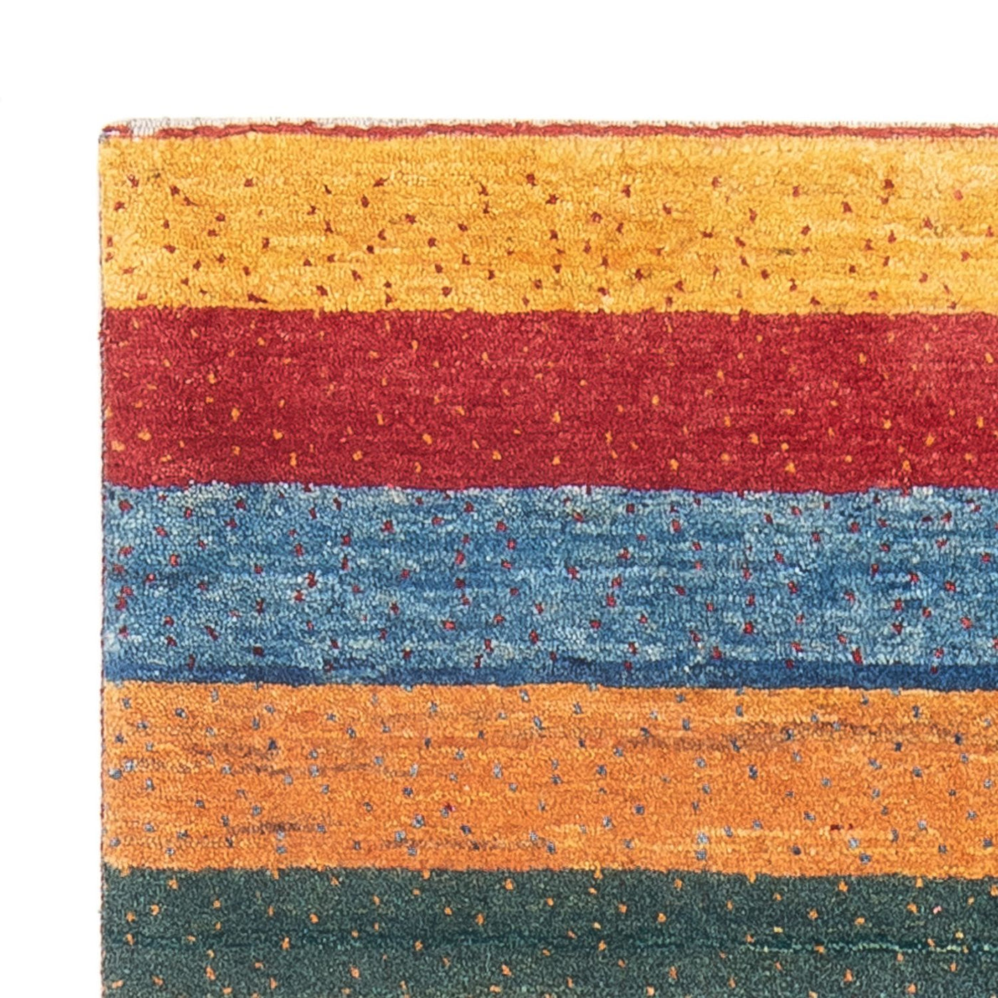 Alfombra Gabbeh - Loribaft Persa - 129 x 87 cm - multicolor