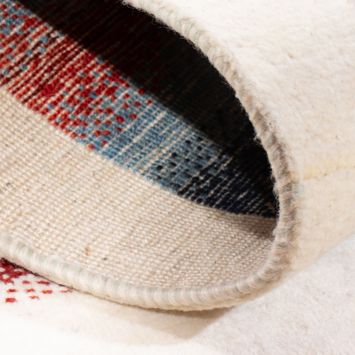 Alfombra Gabbeh - Loribaft Persa - 120 x 78 cm - multicolor