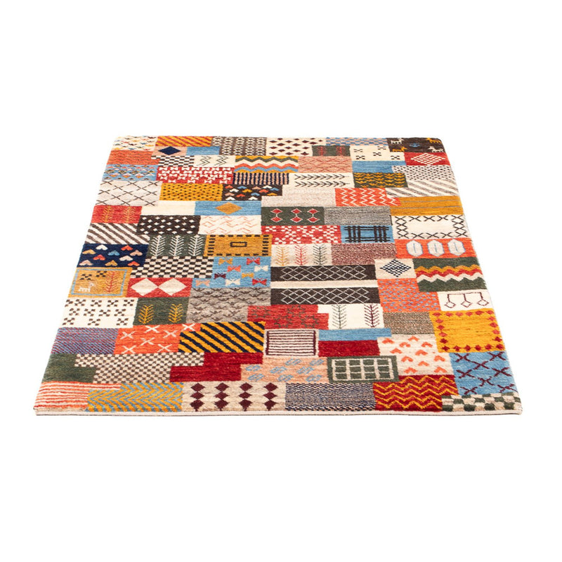 Alfombra Gabbeh - Loribaft Persa - 125 x 82 cm - multicolor