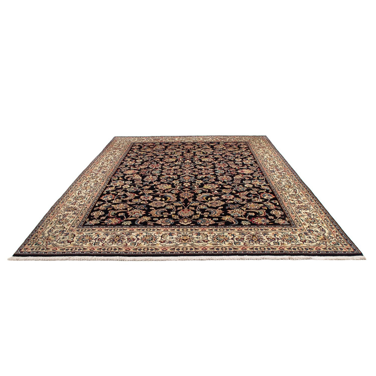 Alfombra persa - Clásica - 340 x 243 cm - azul oscuro
