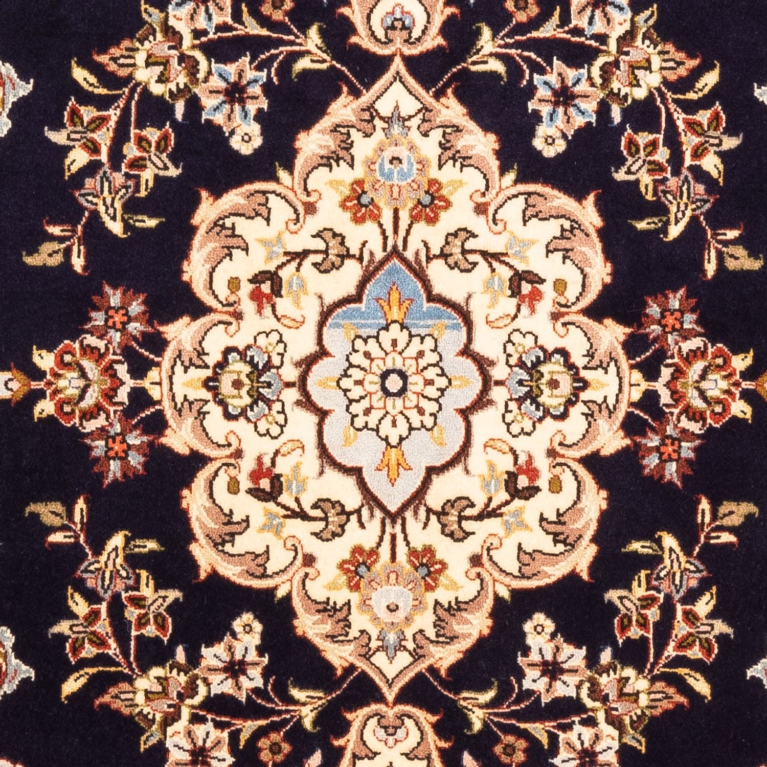 Alfombra persa - Clásica - 174 x 120 cm - azul oscuro