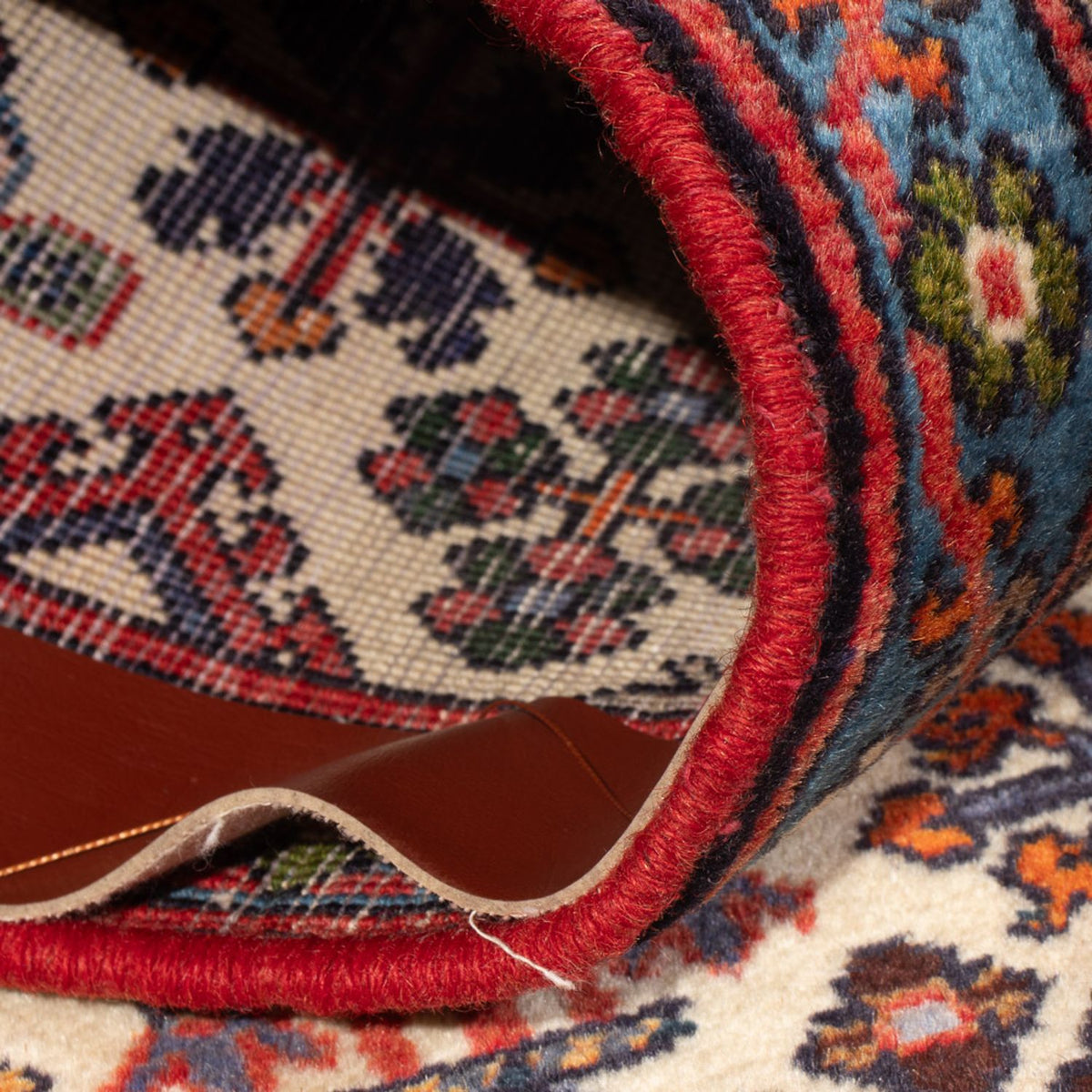 Alfombra de pasillo Alfombra persa - Nómada - 165 x 65 cm - crema