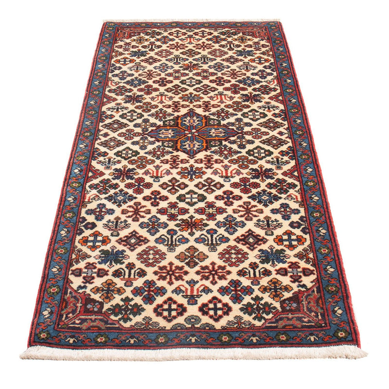 Alfombra de pasillo Alfombra persa - Nómada - 165 x 65 cm - crema
