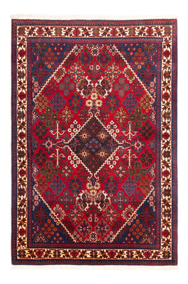 Alfombra persa - Nómada - 157 x 110 cm - rojo