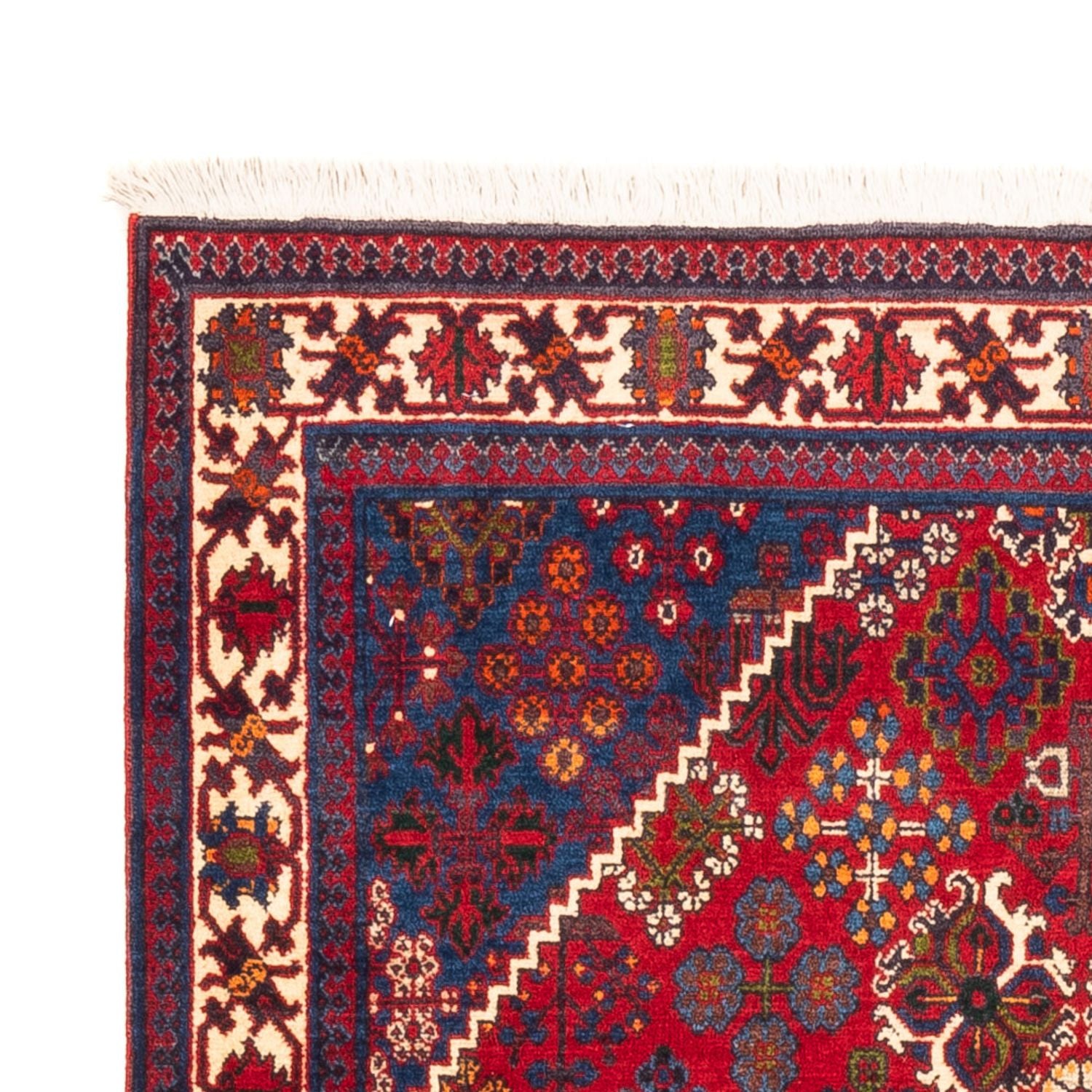 Alfombra persa - Nómada - 157 x 110 cm - rojo